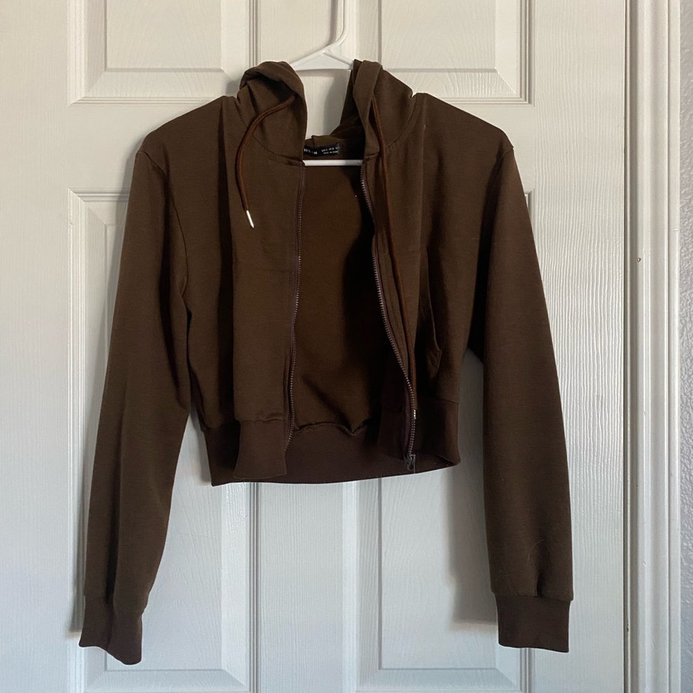 SHEIN CROPPED HOODIE
